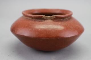 Appraisal: Ecuadorian Pre-Columbian Bowl Olla Atachada BC- AD Period Height in