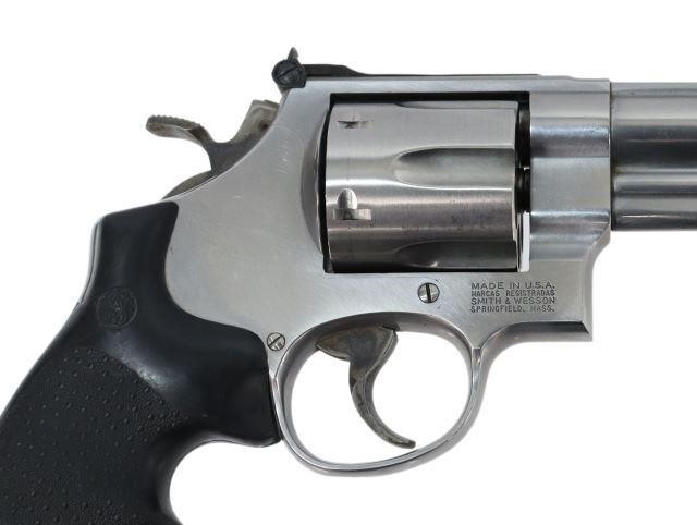 Appraisal: Smith Wesson Model double action revolver magnum caliber barrel fixed