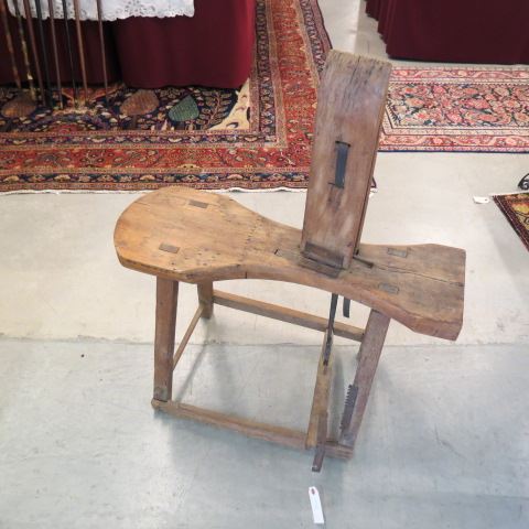 Appraisal: Saddle Maker's Bench circa