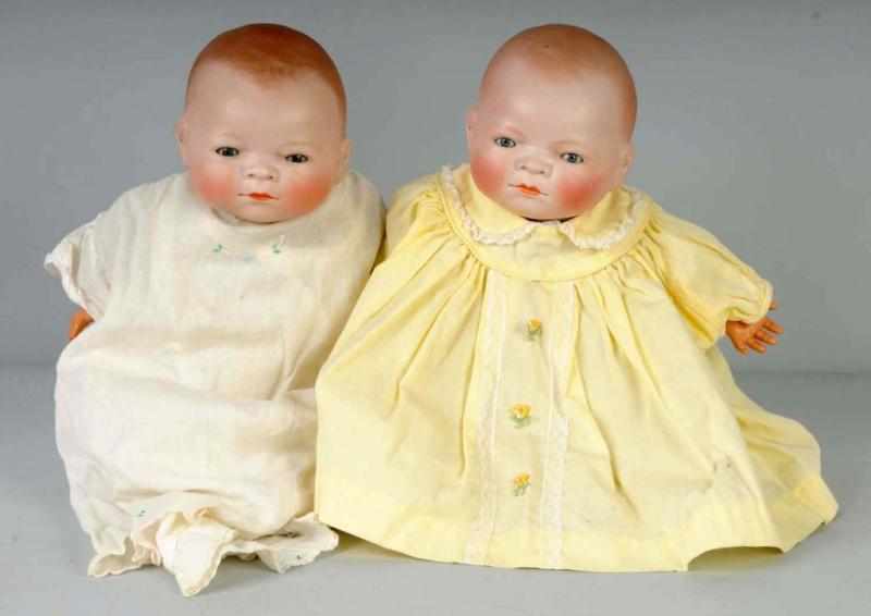 Appraisal: Lot of Bye-Lo Babies Description Both with sleeping eyes original