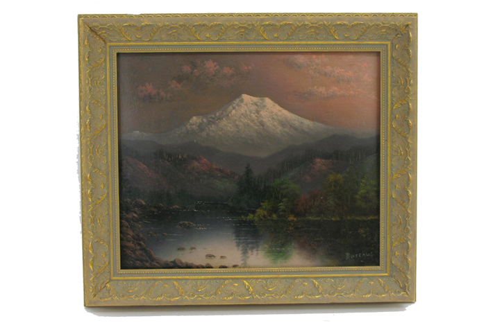 Appraisal: ELIZA R BARCHUS OIL ON PANEL the Oregon artist -