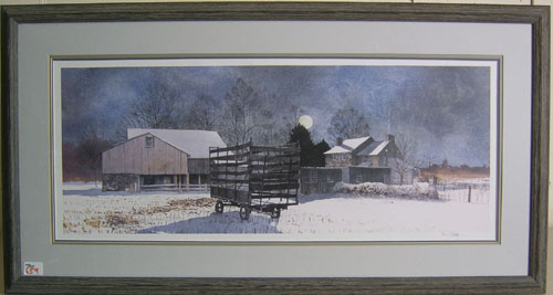 Appraisal: Peter Sculthorpe American b two pencil signed prints x x