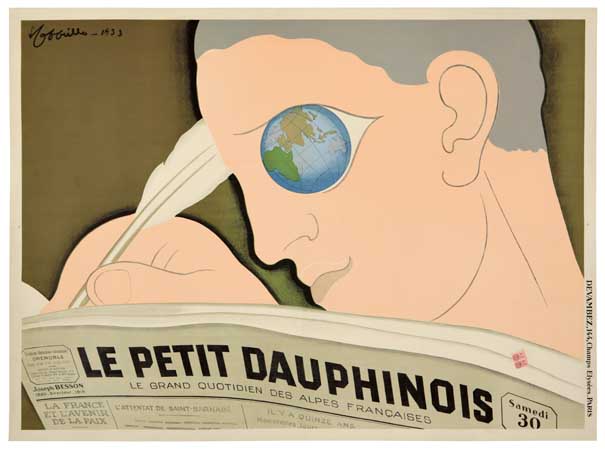 Appraisal: LEONETTO CAPPIELLO - LE PETIT DAUPHINOIS x inches x cm