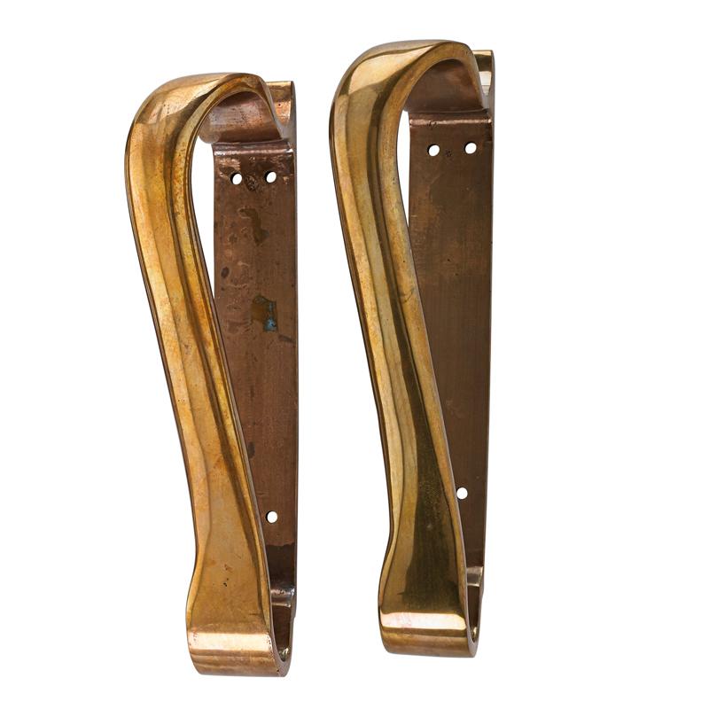 Appraisal: ALVAR AALTO Pair of door handles Condition Report Excellent condition