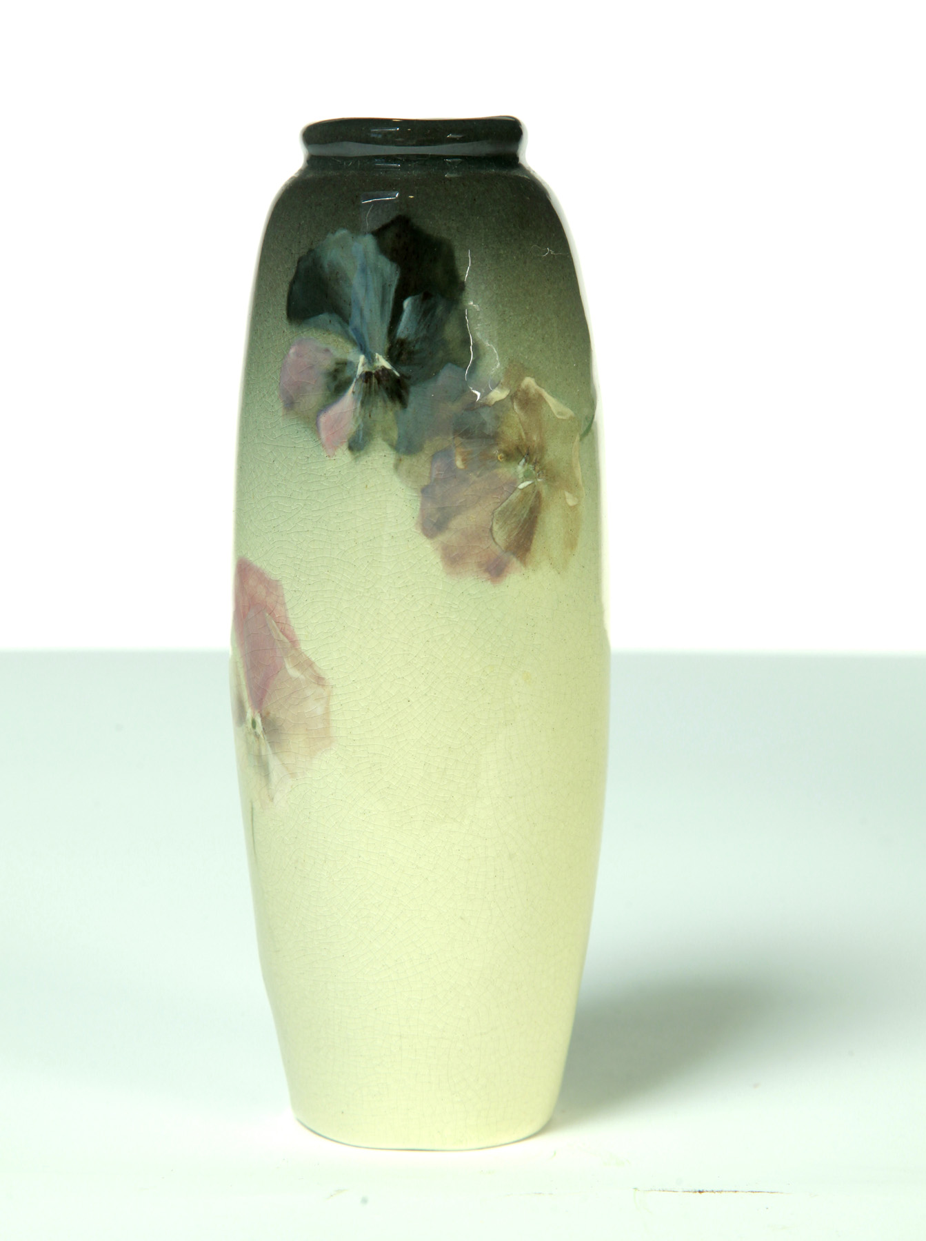 Appraisal: HIGH GLAZE WELLER EOCEAN VASE Zanesville Ohio st quarter- th