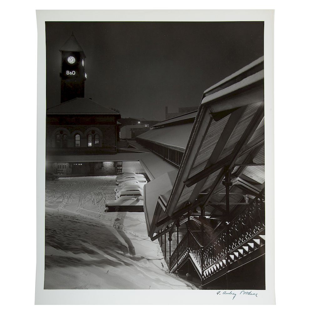 Appraisal: A Aubrey Bodine Mount Royal American - Gelatin silver print