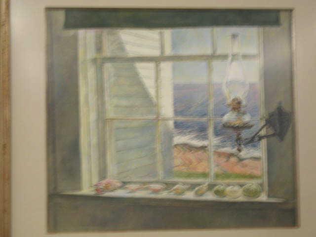 Appraisal: David Armstrong Watercolor Looking Out to Sea proceeds benefit the