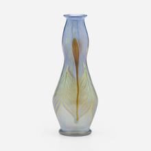 Appraisal: Loetz PH NOMEN VASE Austria c hand-blown glass h dia