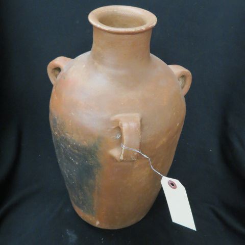 Appraisal: Pre-Columbian Type Storage Jar tri-handled