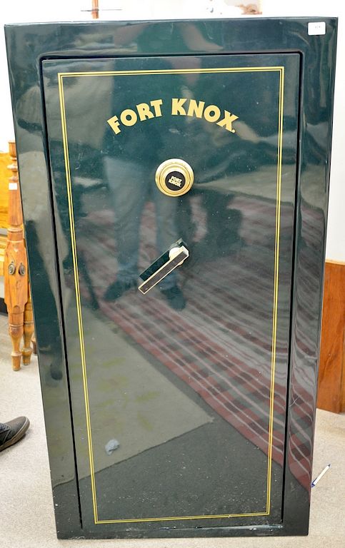 Appraisal: Fort Knox gun safe ht in top x Fort Knox