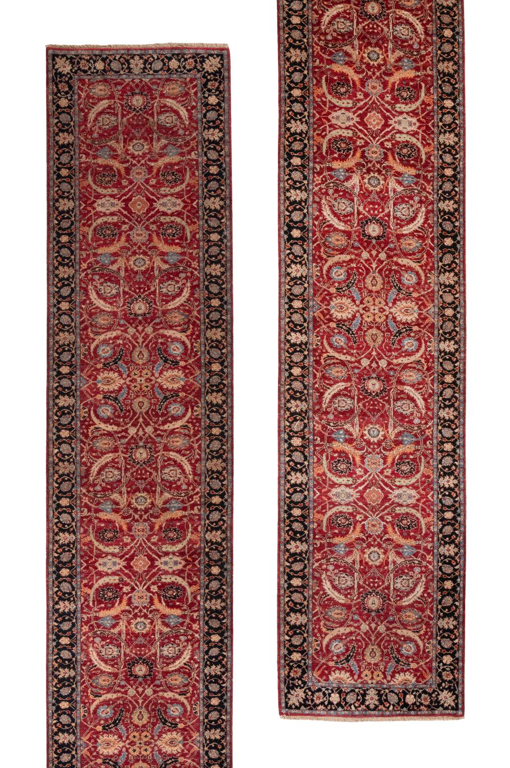 Appraisal: PERSIAN DESIGN RUNNER X ST CENTURYPERSIAN DESIGN RUNNER ' X