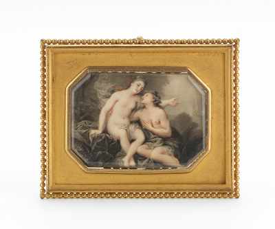 Appraisal: Attr Jacques Charlier French - Diana and Callisto after Francois