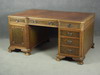 Appraisal: PARTNER'S DESK - DOUBLE BANK CUSTOM MAHOGANY EXECUTIVE PARTNER'S DESK