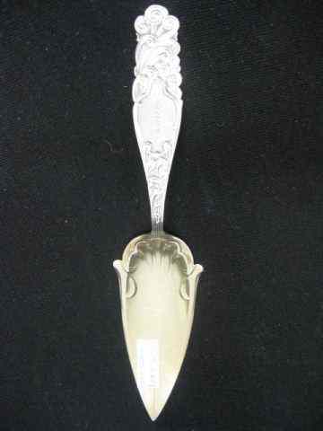 Appraisal: Towle ''Princess'' Sterling Silver Pie Server circa gold washed end