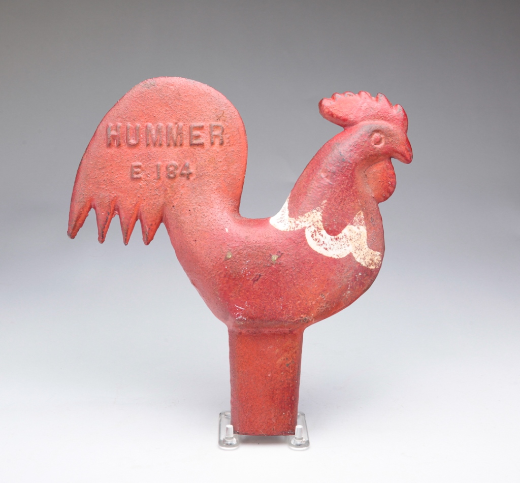 Appraisal: AMERICAN HUMMER ROOSTER WINDMILL WEIGHT Elgin Wind and Pump Co