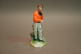 Appraisal: A Staffordshire figure of Garibaldi