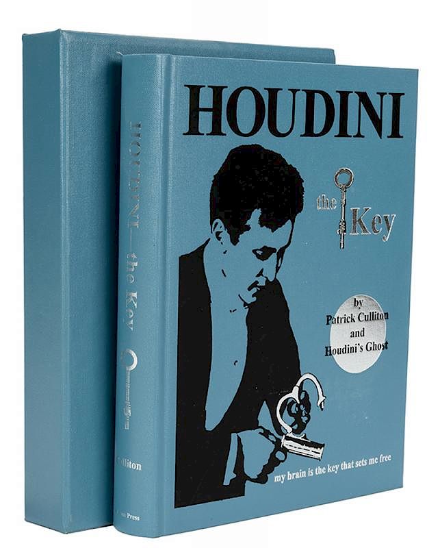 Appraisal: Houdini The Key Culliton Patrick Houdini The Key Los Angeles