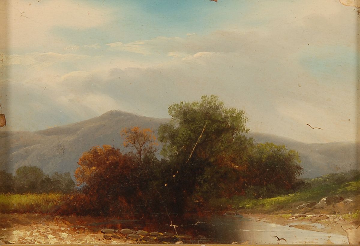 Appraisal: MANNER OF JOHN FREDERICK KENSETTAmerican - White Mountain School landscape