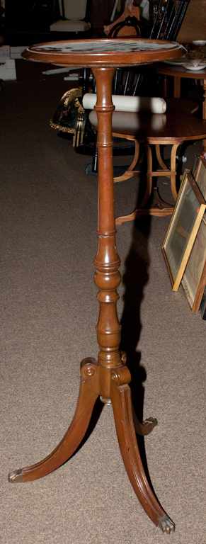 Appraisal: Georgian style mahogany fern stand Estimate - All items sold