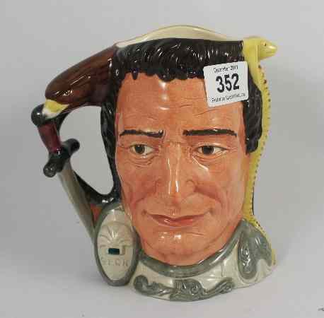 Appraisal: Doulton Large Double Faced Jug - Anthony and Cleopatra D