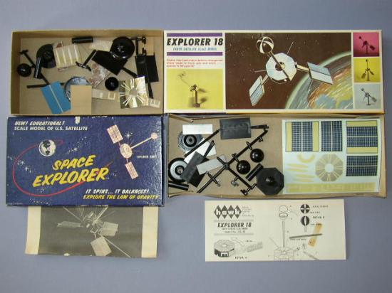 Appraisal: Explorer A Tam-Toy Space Explorer kit of the Explorer spacecraft