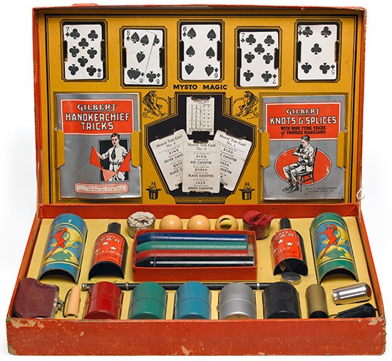 Appraisal: MAGIC SET Gilbert Mysto Magic Exhibition Set Complete set in