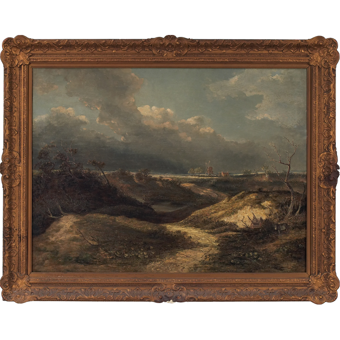 Appraisal: Frederick Waters Watts British - ''Coastal Scene '' c oil