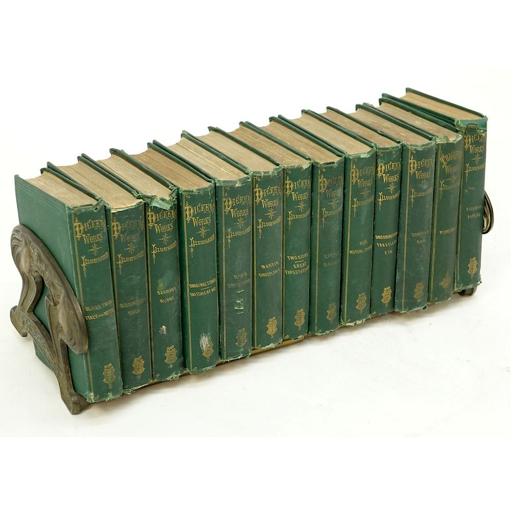 Appraisal: Volumes by Charles Dickens Volumes of the Works by Charles