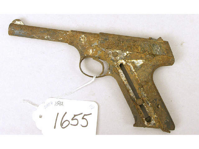 Appraisal: Colt Woodsman rusty relic inoperable appears to have been in