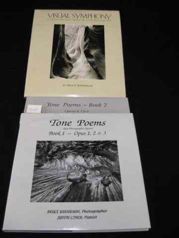 Appraisal: Bruce Barnbaum Autographed Books ''Tone Poems nine photographic Opuses'' book