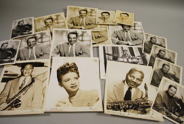 Appraisal: Nineteen Duke Ellington and Orchestra Members Publicity Portrait Photographs including