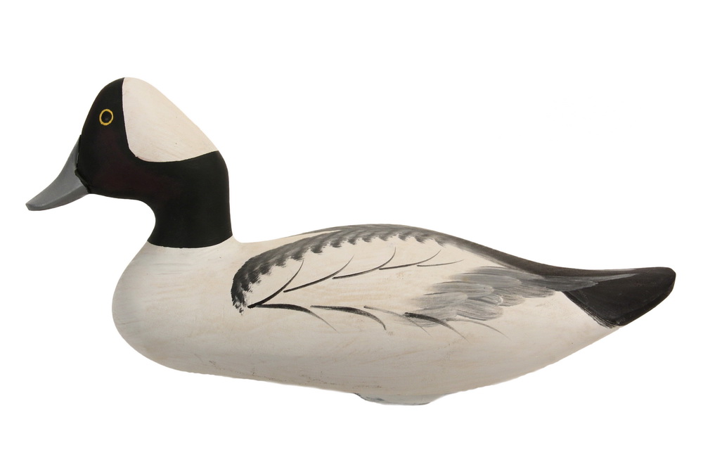 Appraisal: DUCK DECOY - Carved and Painted Wood Decoy in the