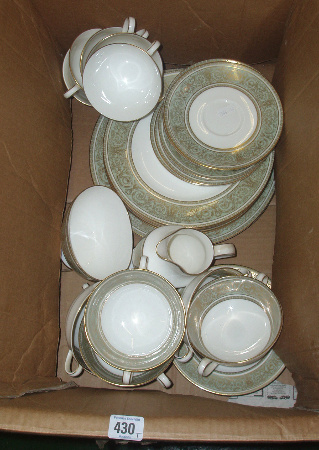 Appraisal: English Renaissance Dinner Service To Include Six Dinner Plates Dinner