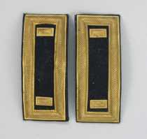 Appraisal: Pair of Civil War Shoulder Straps Pair of Civil War