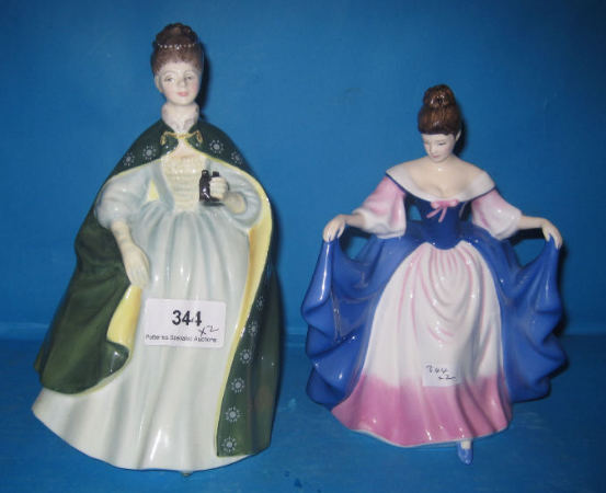 Appraisal: Royal Doulton Figures Premiere HN and Sara HN