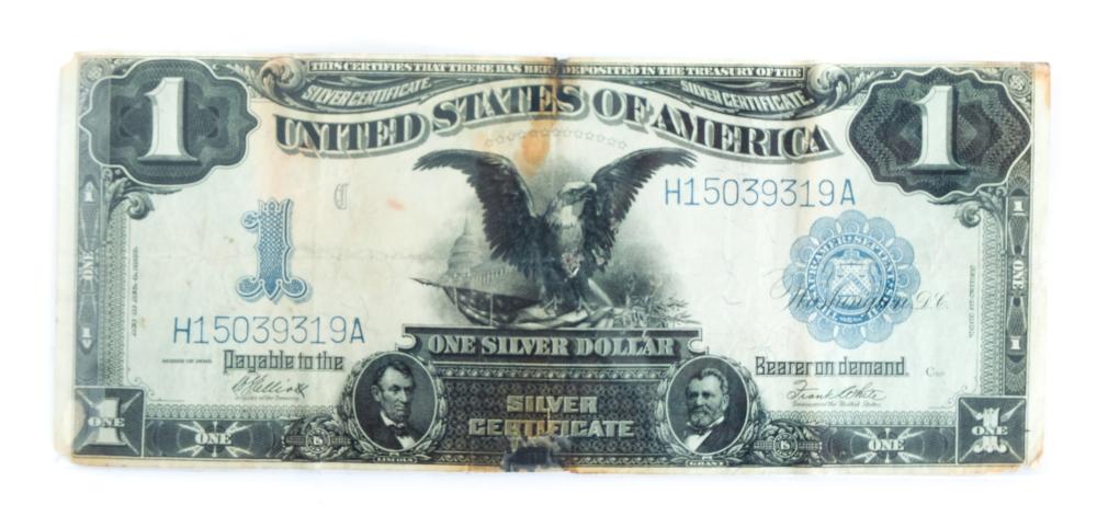 Appraisal: US SILVER CERTIFICATE ONE DOLLAR BILLUS Silver Certificate One Dollar