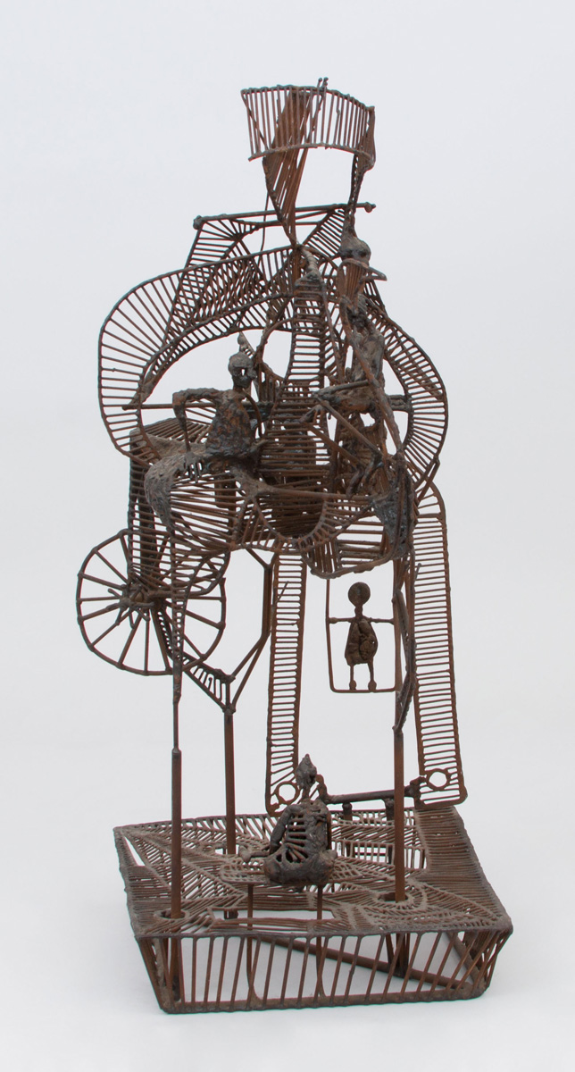 Appraisal: ATTRIBUTED TO ROBERT ANTHONY PARK UNTITLED Welded metal construction with