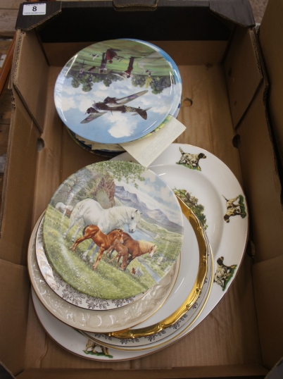 Appraisal: A collection of Royal Doulton collectors plates ''Heroes of the