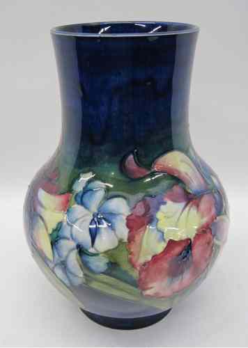 Appraisal: ENGLISH MOORCROFT ART POTTERY VASE c - hand painted under