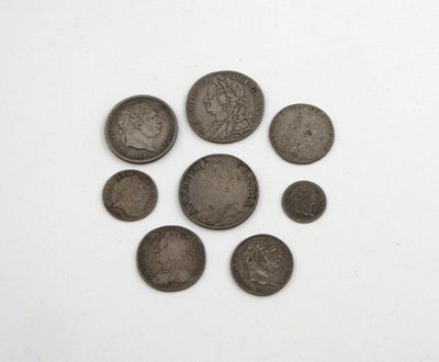 Appraisal: Anne - Silver Shilling S nearly very fine with Shillings