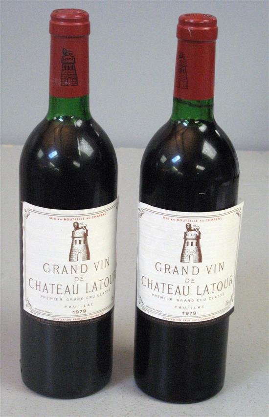 Appraisal: Two bottles Chateau Latour