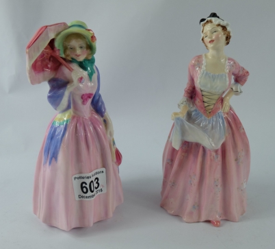 Appraisal: Royal Doulton figures Miss Demure HN and Mary Jane HN