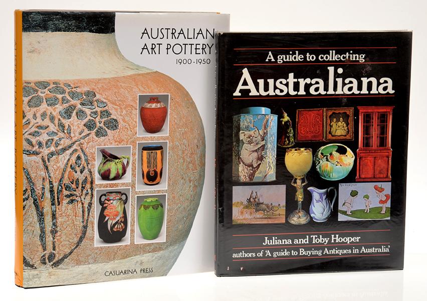 Appraisal: AUSTRALIAN ART POTTERY - AND A GUIDE TO COLLECTING AUSTRALIANA