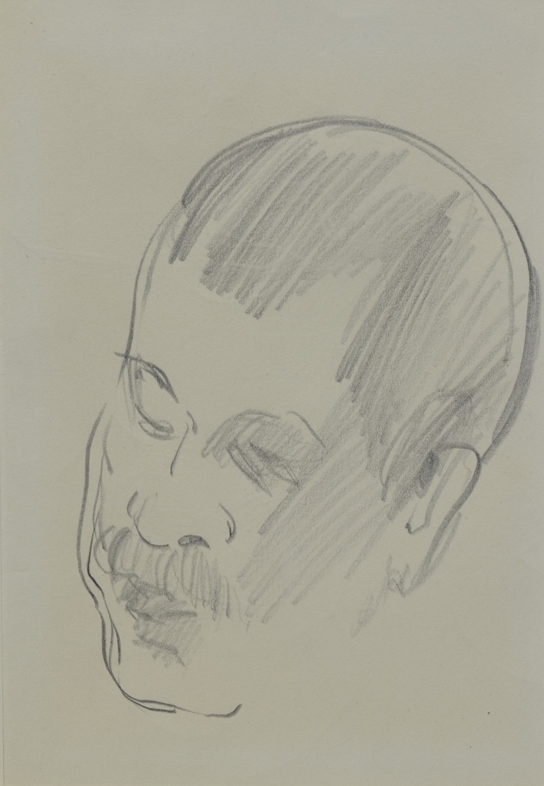 Appraisal: Ben Shahn Lithuanian American - graphite on paper Portrait of