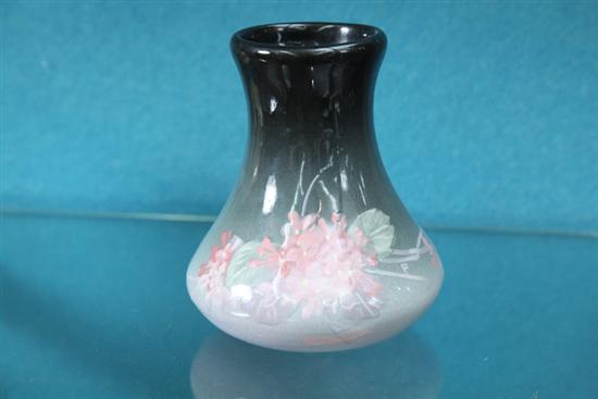 Appraisal: WELLER VASE Small vase in Eocean pattern Artist signed and