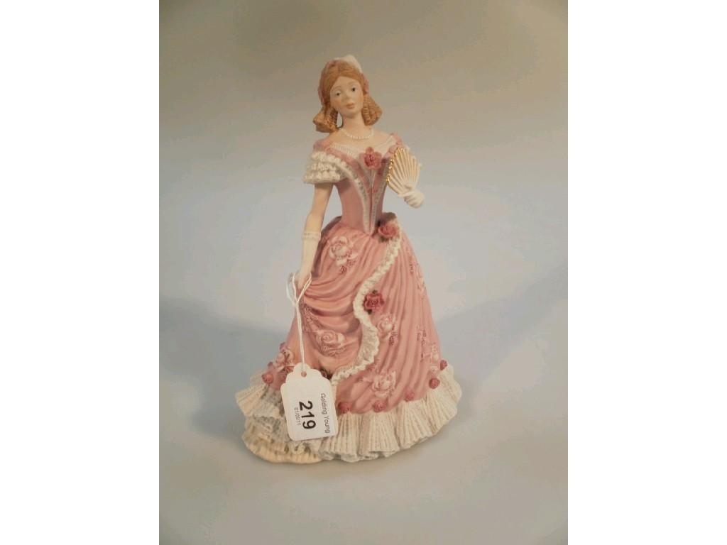 Appraisal: A Wedgwood Spink figure entitled The Coronation Ball limited edition