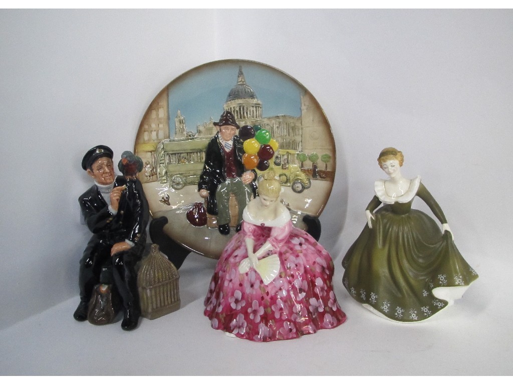 Appraisal: Three Royal Doulton figures Fair Lady HN Geraldine HN Victoria