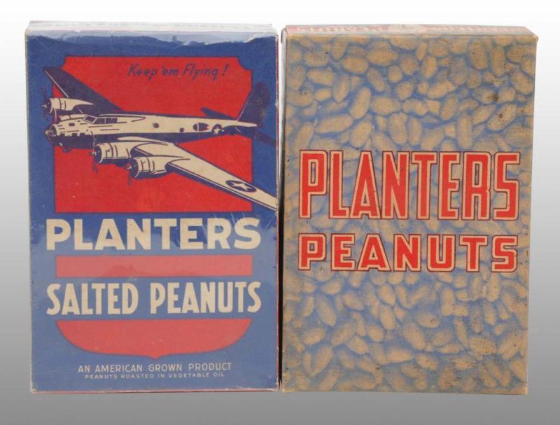 Appraisal: Lot of Planters Peanut Boxes Description Includes one box that