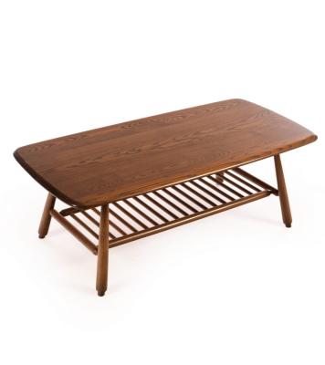 Appraisal: An Ercol dark elm coffee table with magazine rack cm