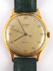 Appraisal: An carat gold gents wristwatch by Silvana with continental marks